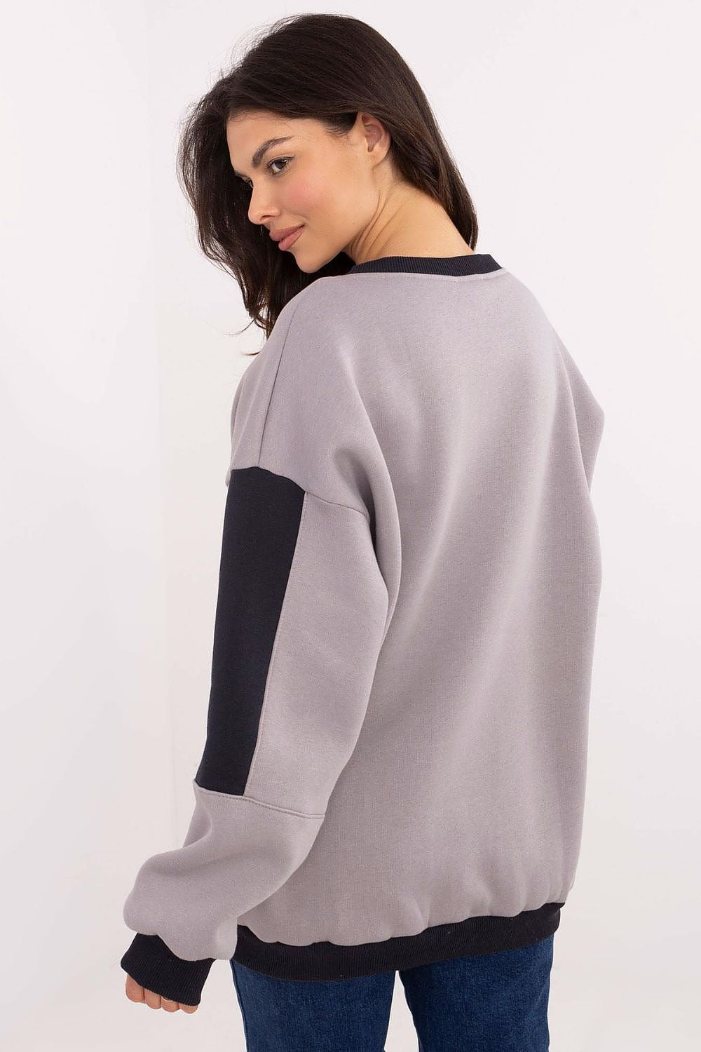 Women Loose Embroidered Sweatshirt Premium Style-Women Sweatshirt-LeStyleParfait