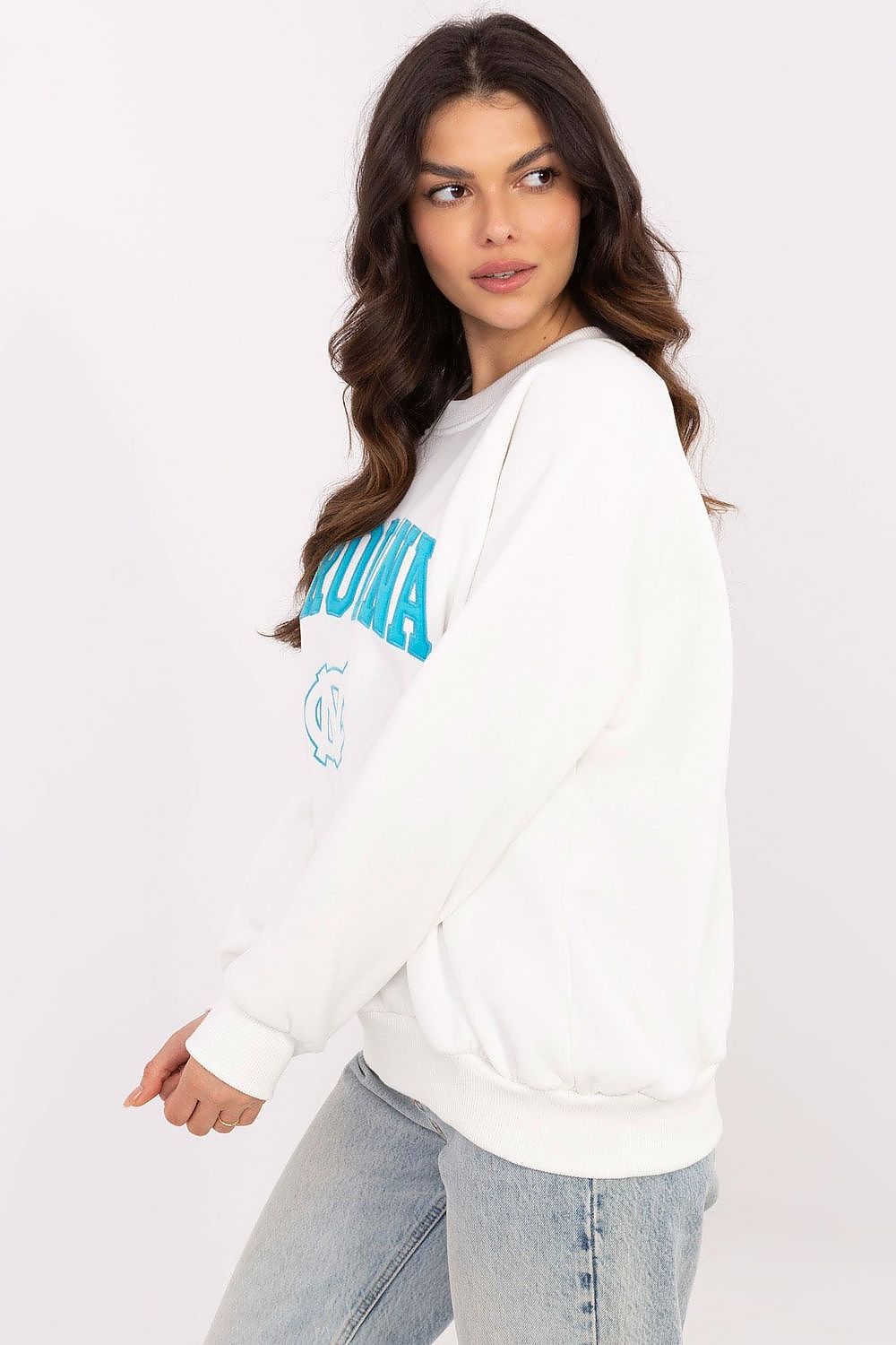 Women Loose Graphic Sweatshirt Urban Style-Women Sweatshirt-LeStyleParfait