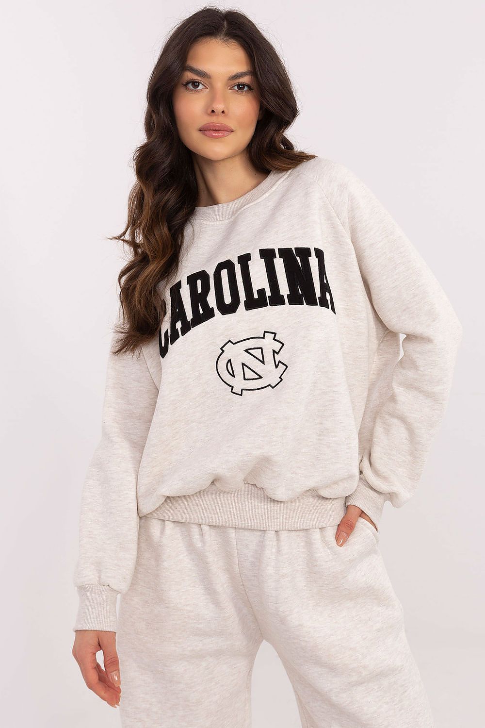 Women Loose Graphic Sweatshirt Urban Style-Women Sweatshirt-LeStyleParfait