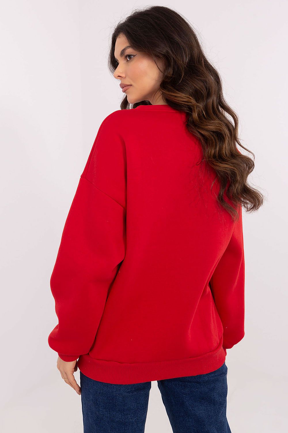 Women Loose Graphic Sweatshirt Urban Style-Women Sweatshirt-LeStyleParfait