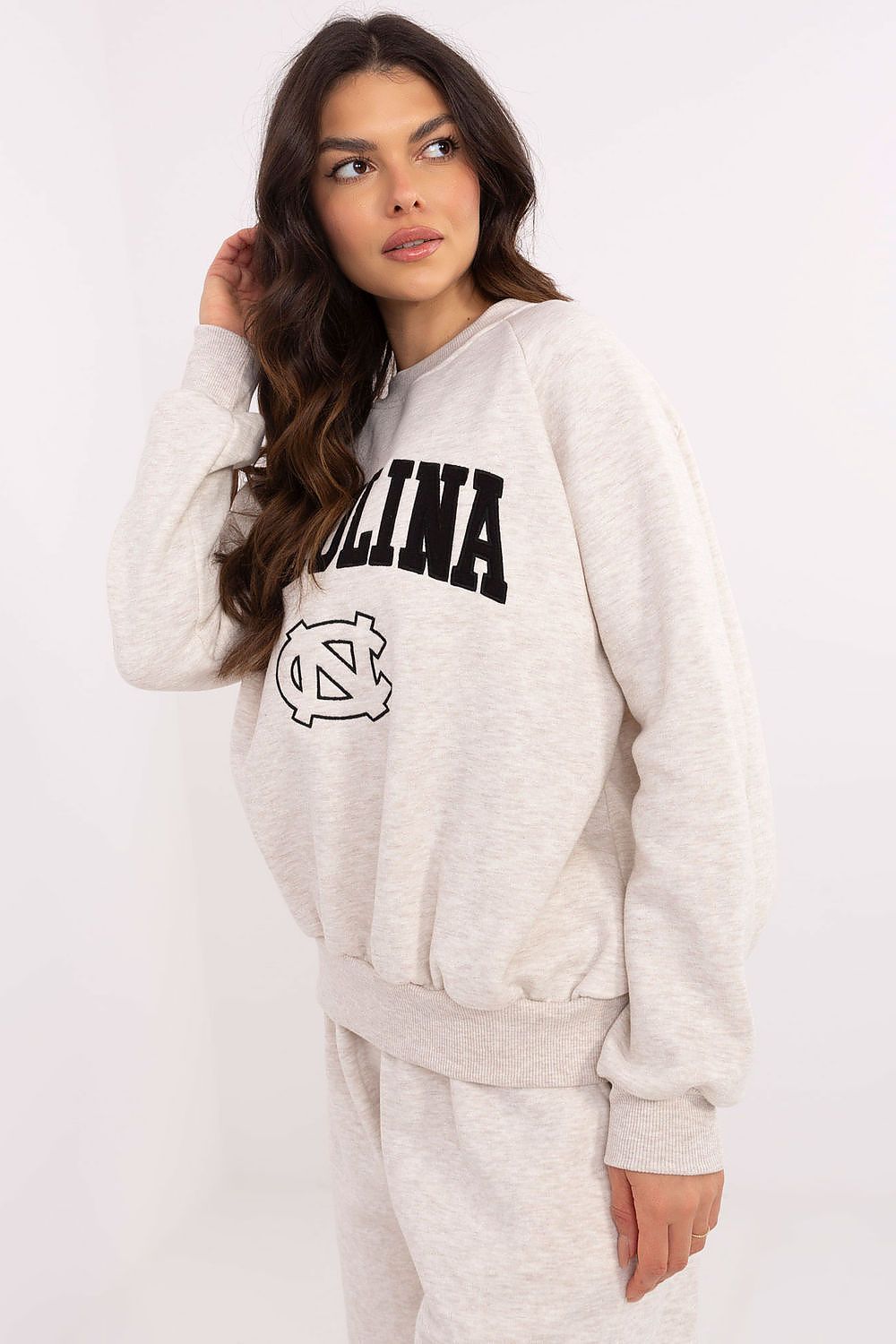 Women Loose Graphic Sweatshirt Urban Style-Women Sweatshirt-LeStyleParfait