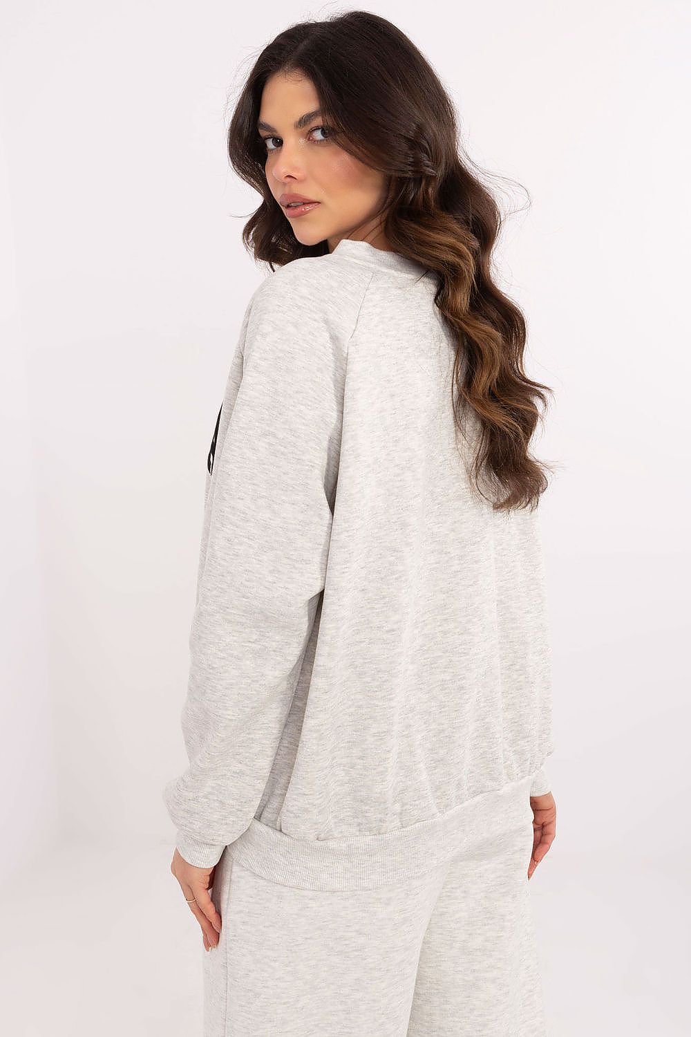 Women Loose Graphic Sweatshirt Urban Style-Women Sweatshirt-LeStyleParfait