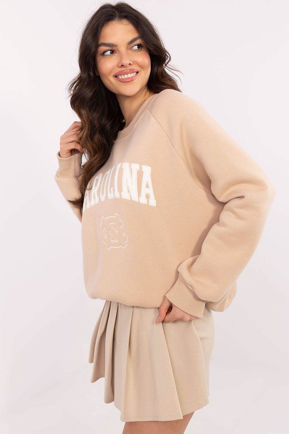Women Loose Graphic Sweatshirt Urban Style-Women Sweatshirt-LeStyleParfait