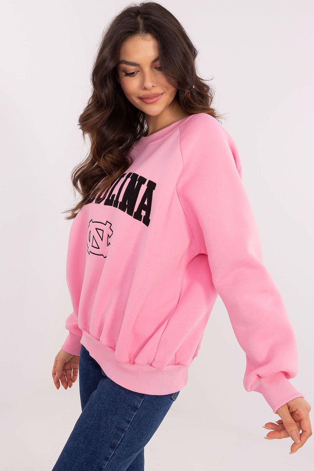 Women Loose Graphic Sweatshirt Urban Style-Women Sweatshirt-LeStyleParfait