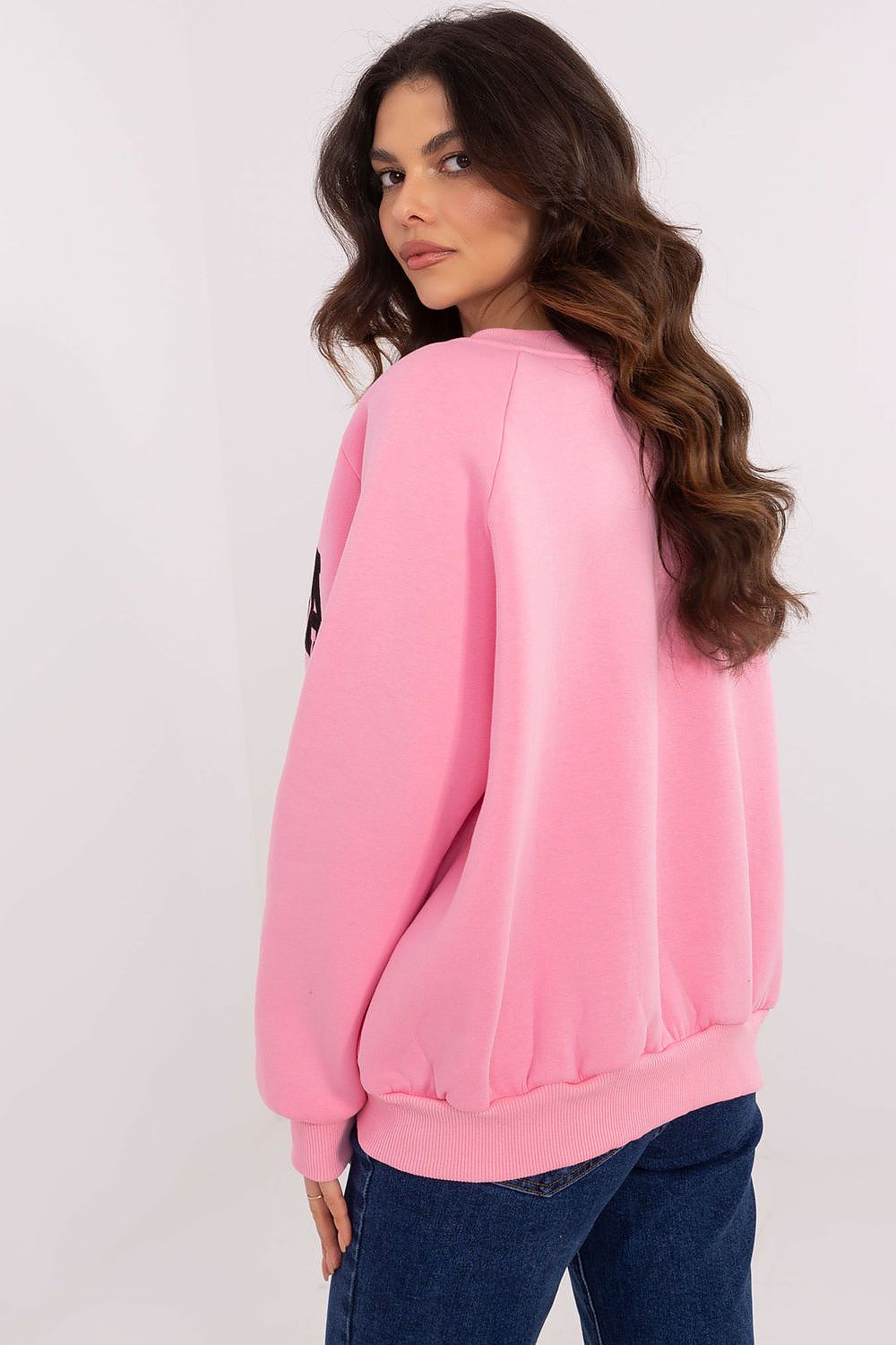 Women Loose Graphic Sweatshirt Urban Style-Women Sweatshirt-LeStyleParfait