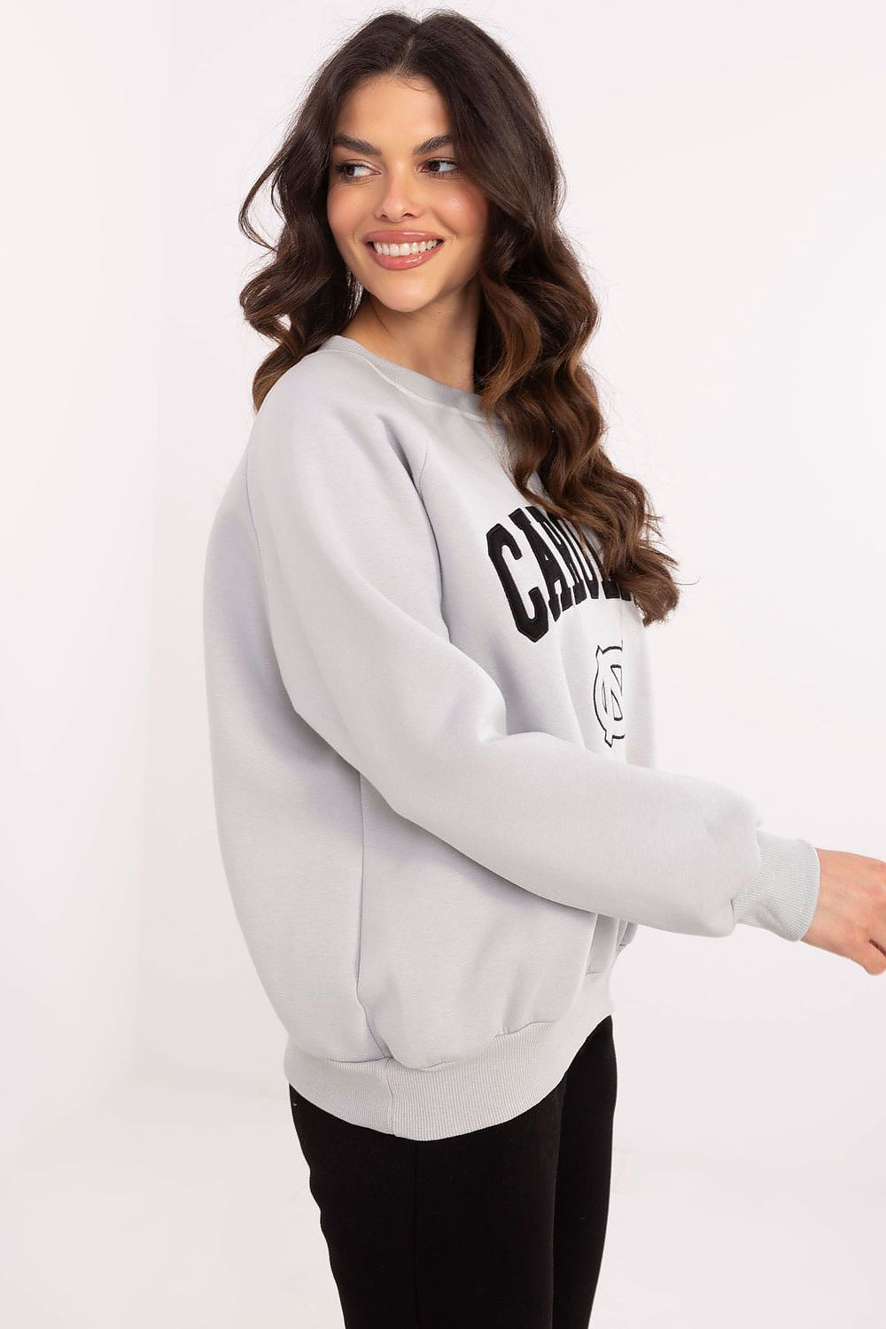 Women Loose Graphic Sweatshirt Urban Style-Women Sweatshirt-LeStyleParfait