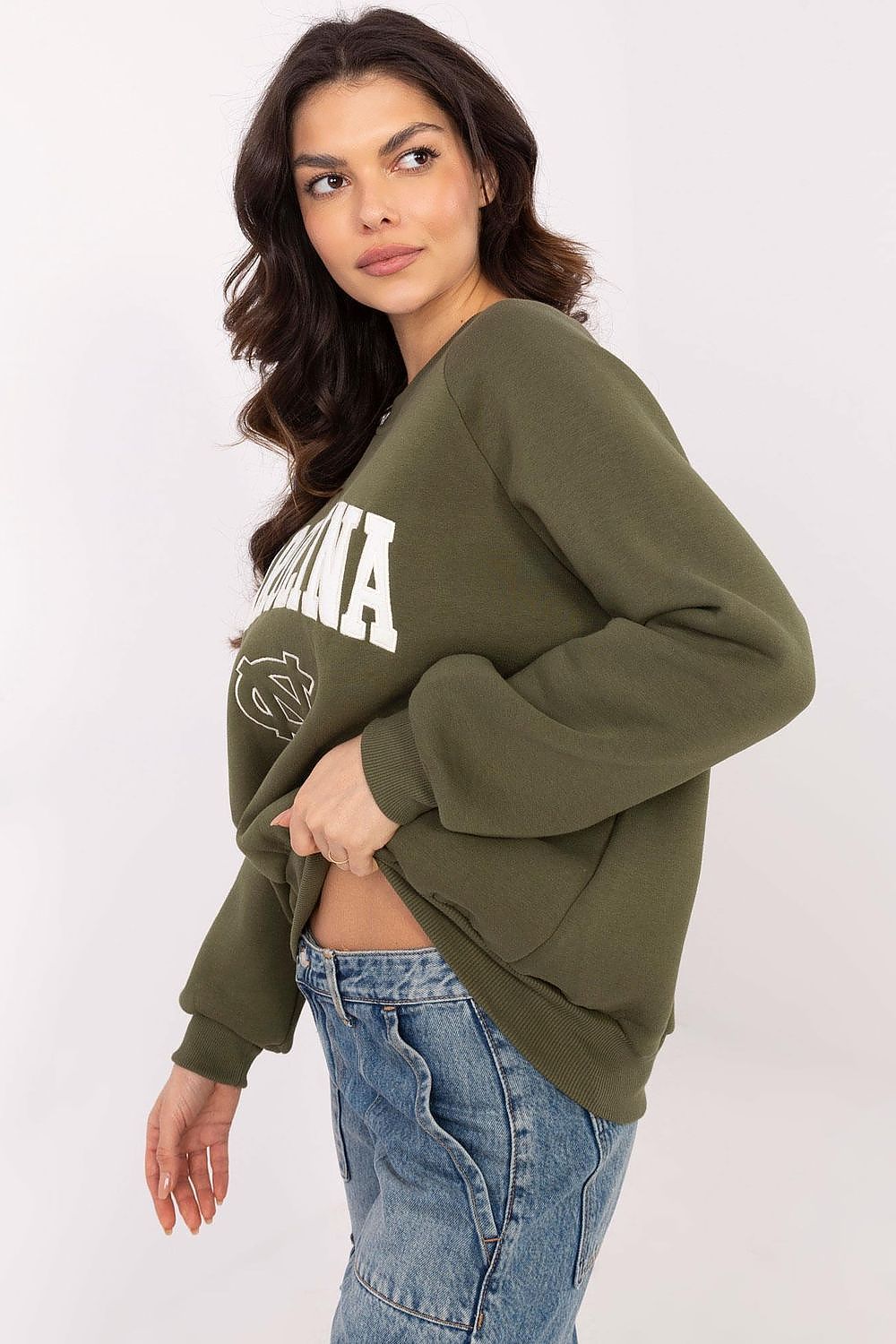 Women Loose Graphic Sweatshirt Urban Style-Women Sweatshirt-LeStyleParfait