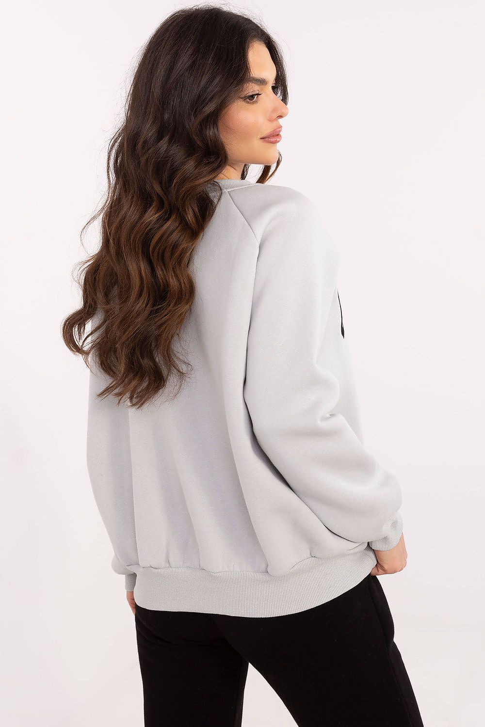 Women Loose Graphic Sweatshirt Urban Style-Women Sweatshirt-LeStyleParfait
