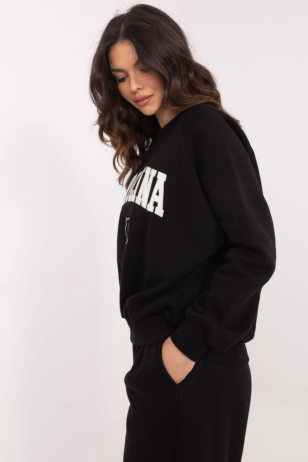 Women Loose Graphic Sweatshirt Urban Style-Women Sweatshirt-LeStyleParfait