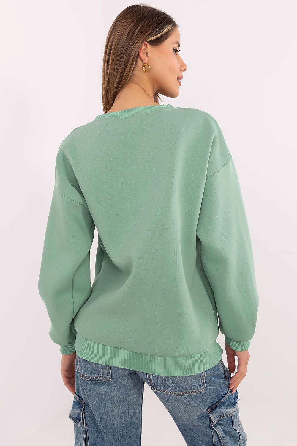 Women Loose Graphic Sweatshirt Urban Style-Women Sweatshirt-LeStyleParfait