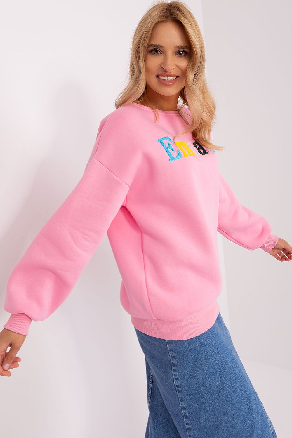 Women Loose Letters Pullover Sweatshirt Essential Style-Women Sweatshirt-LeStyleParfait