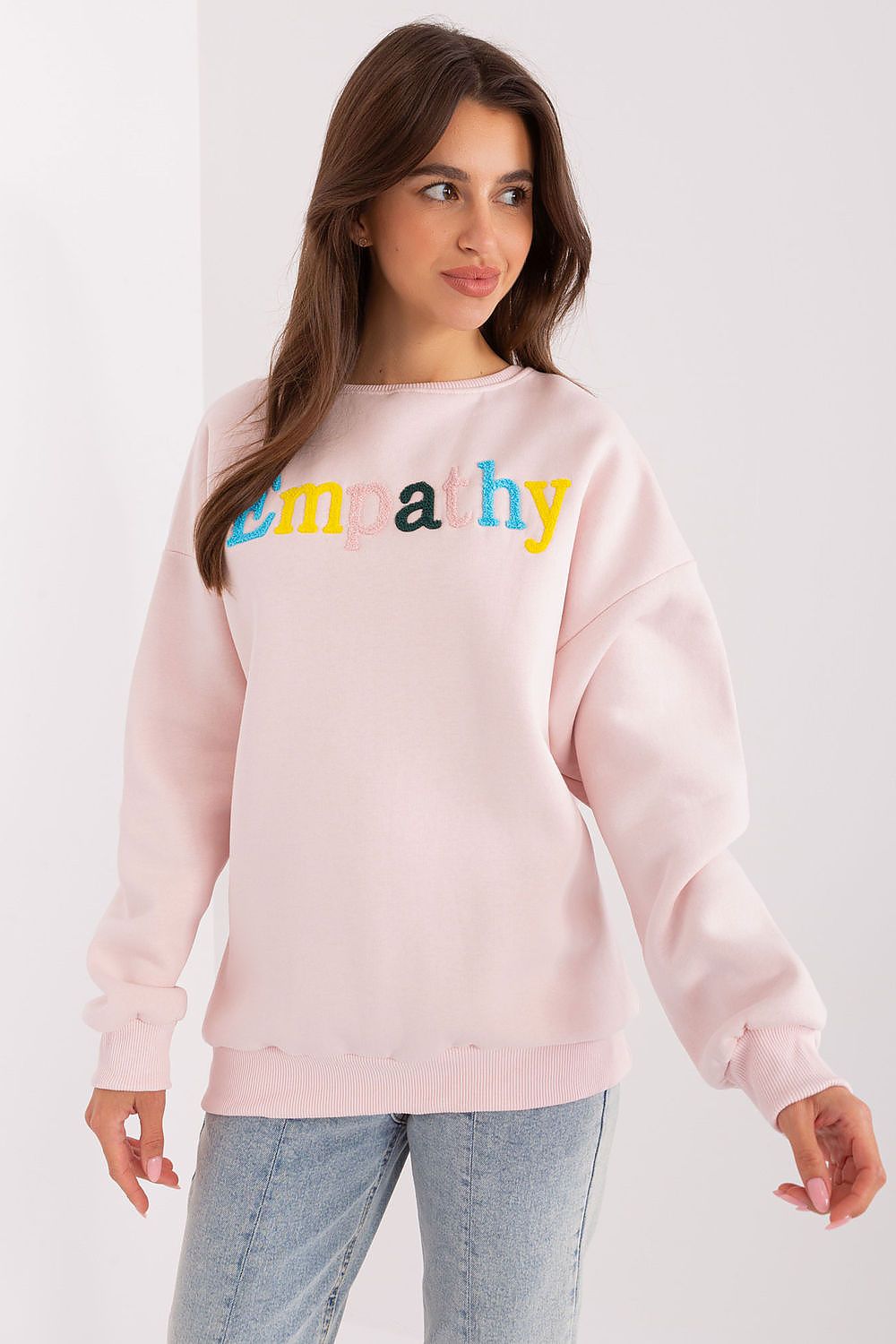 Women Loose Letters Pullover Sweatshirt Essential Style-Women Sweatshirt-LeStyleParfait
