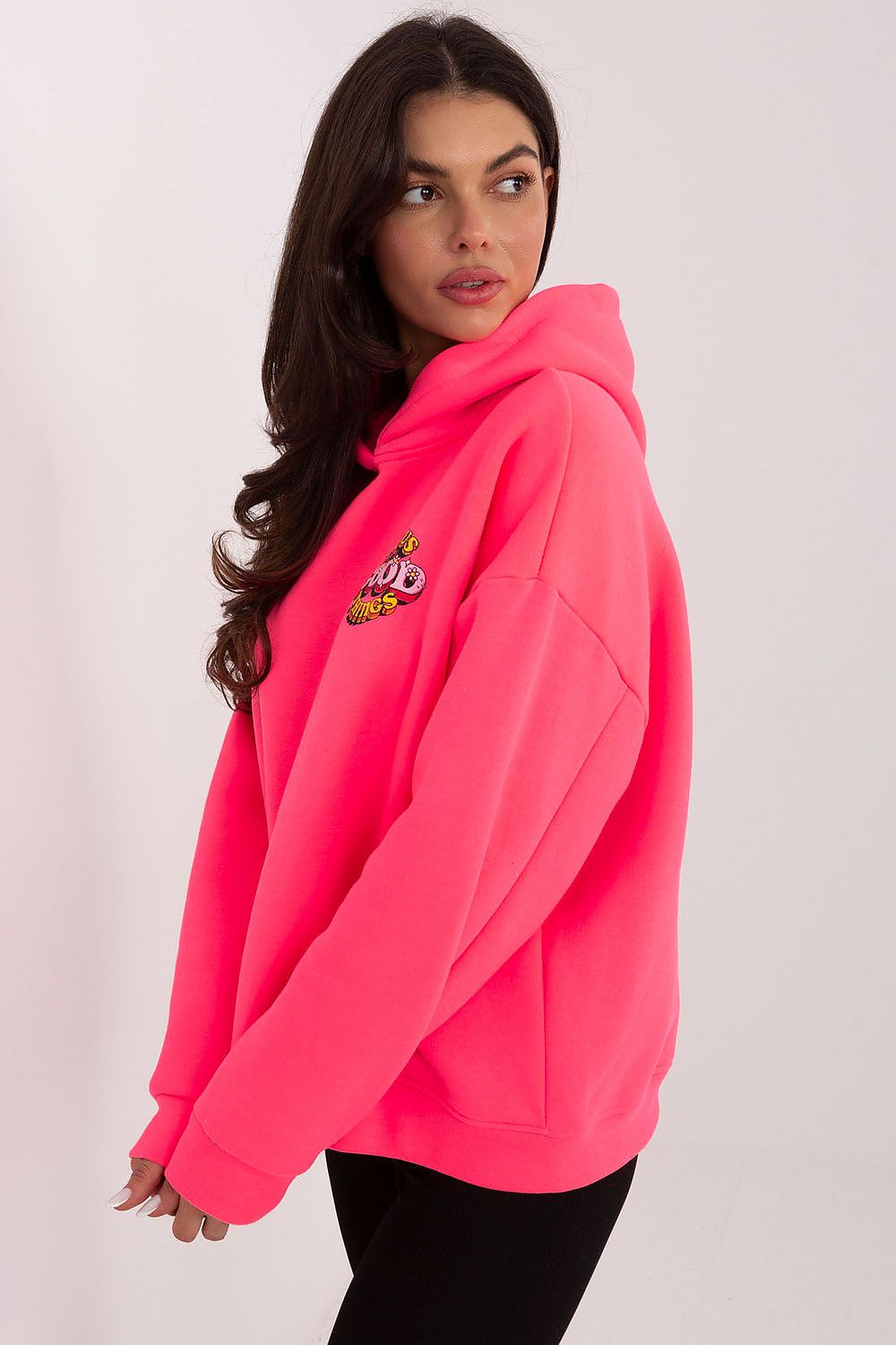 Women Loose Printed Hoodie Trend Style-Women Hoodie-LeStyleParfait