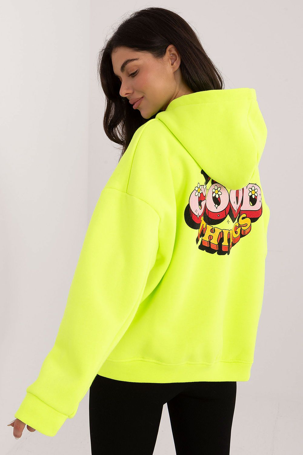 Women Loose Printed Hoodie Trend Style-Women Hoodie-LeStyleParfait