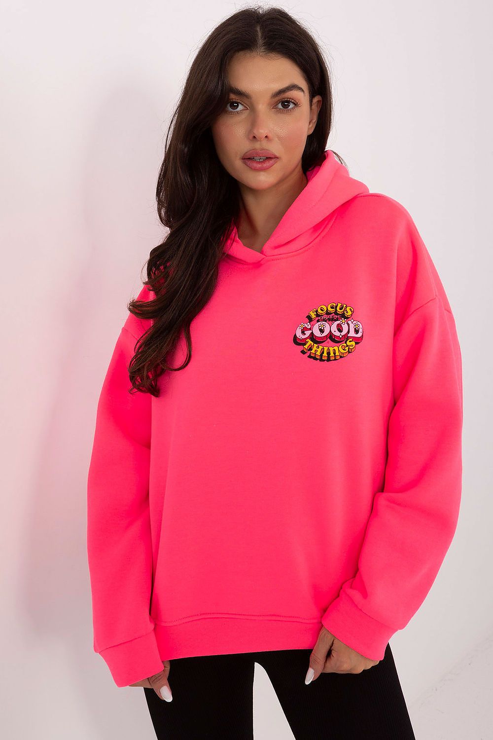 Women Loose Printed Hoodie Trend Style-Women Hoodie-LeStyleParfait