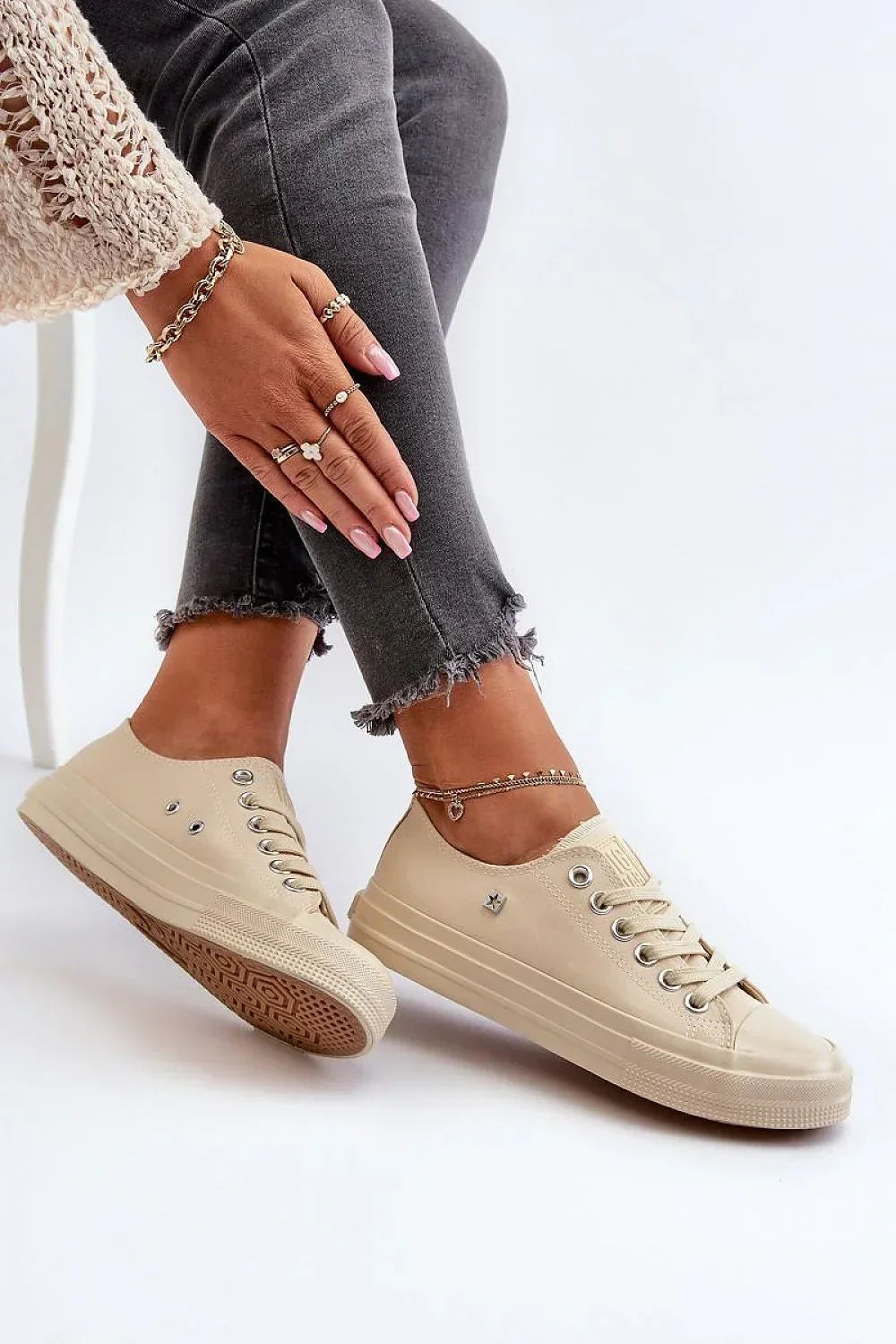Women Minimalist Low-Top Sneakers Lightweight Travel Casual Shoes-women sneakers-LeStyleParfait