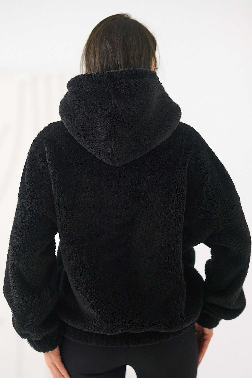 Women Plain-Solid Loose Hoodie Essential Style-Women Hoodie-LeStyleParfait