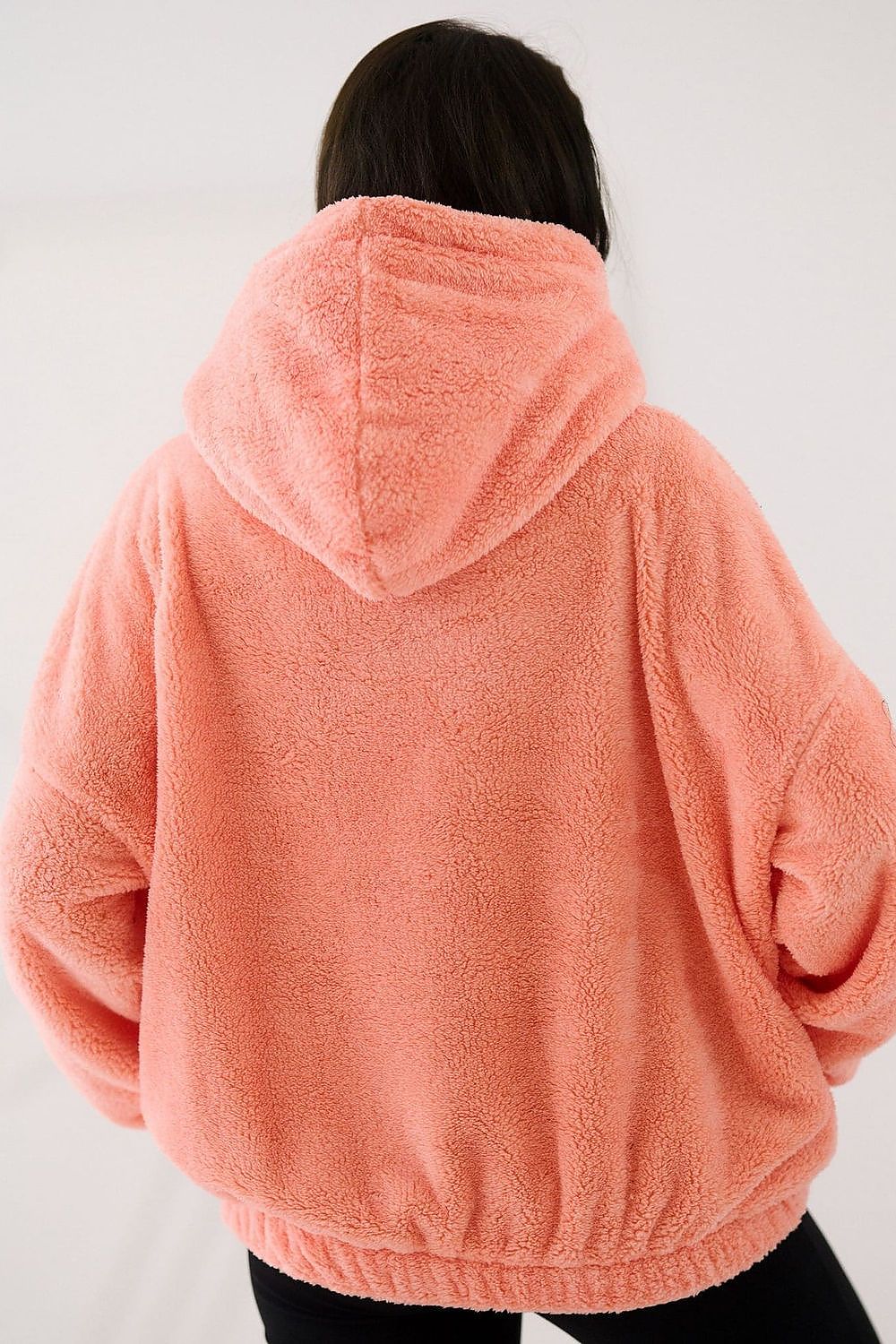 Women Plain-Solid Loose Hoodie Essential Style-Women Hoodie-LeStyleParfait