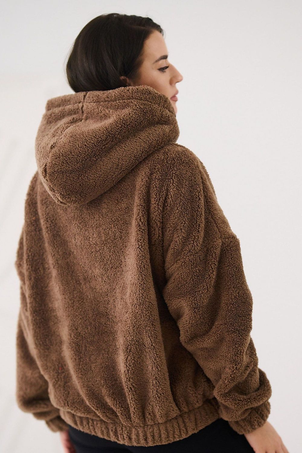 Women Plain-Solid Loose Hoodie Essential Style-Women Hoodie-LeStyleParfait