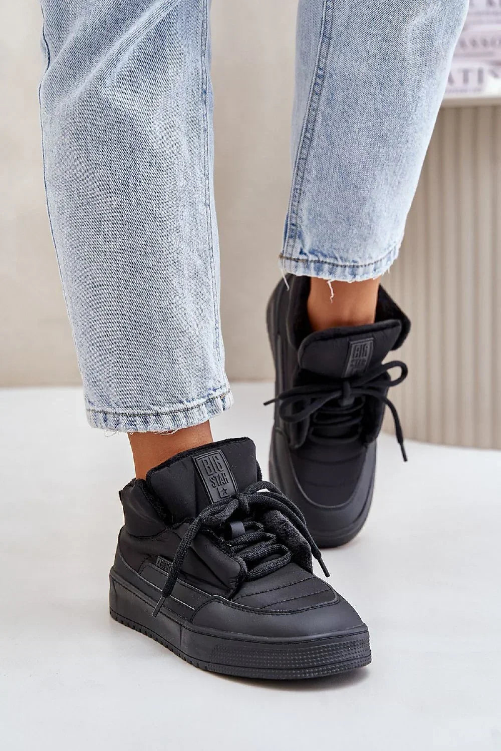 Women Platform Sneaker Boots Chunky Casual Outdoor Shoes-women sneakers-LeStyleParfait