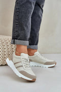 Women Platform Sneakers Arch Support Breathable Casual Shoes-women sneakers-LeStyleParfait