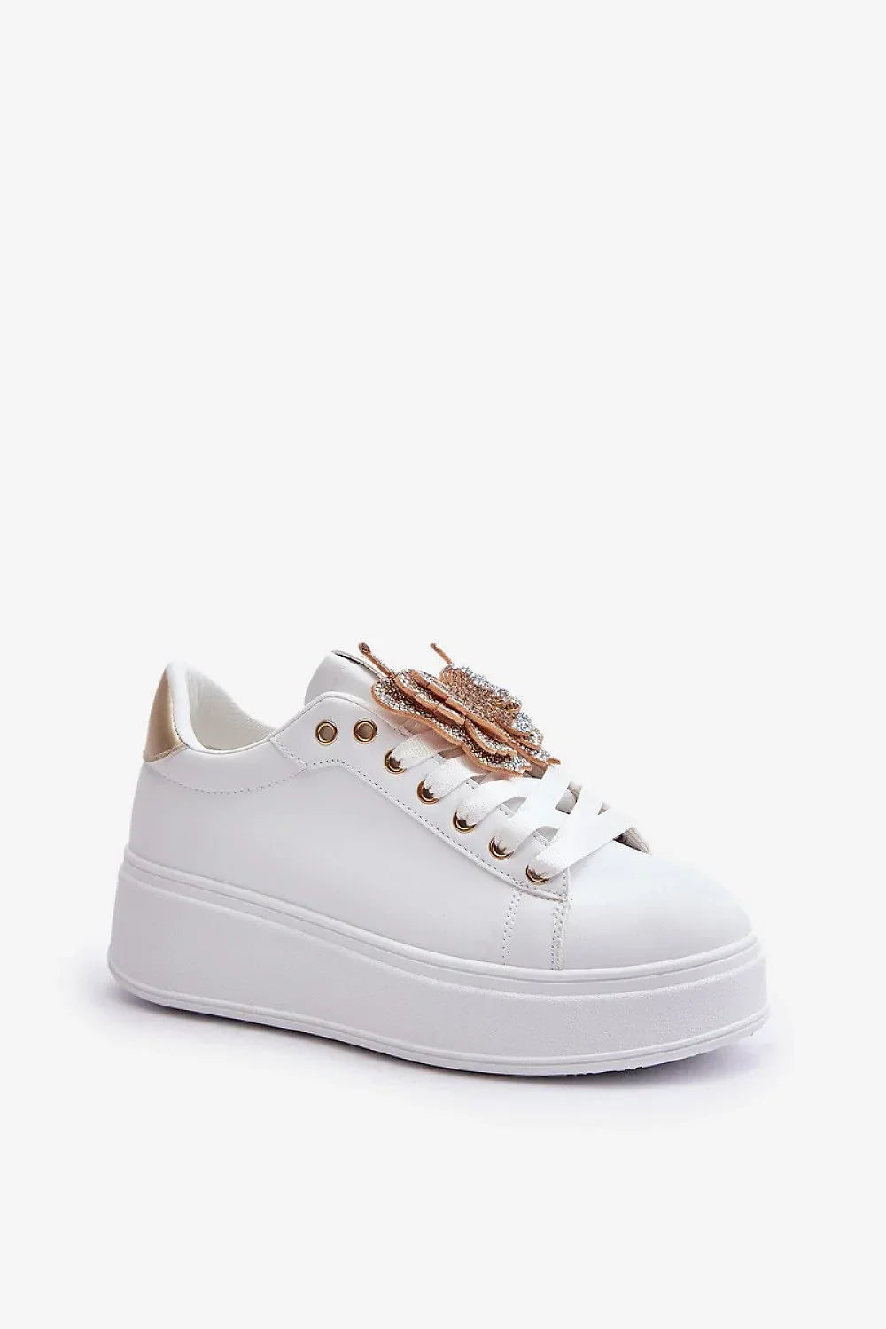 Women Platform Sneakers Decorative Casual School Shoes-women sneakers-LeStyleParfait