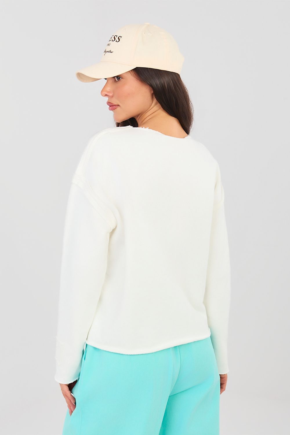 Women Regular Embroidered Crewneck Sweatshirt Premium Style-Women Sweatshirt-LeStyleParfait
