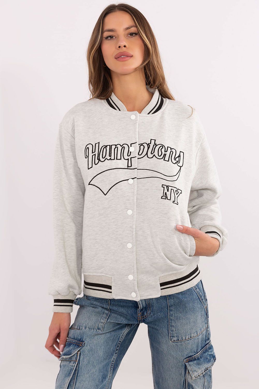 Women Regular Embroidered Sweatshirt Premium Style-Women Sweatshirt-LeStyleParfait