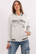Women Regular Embroidered Sweatshirt Premium Style-Women Sweatshirt-LeStyleParfait