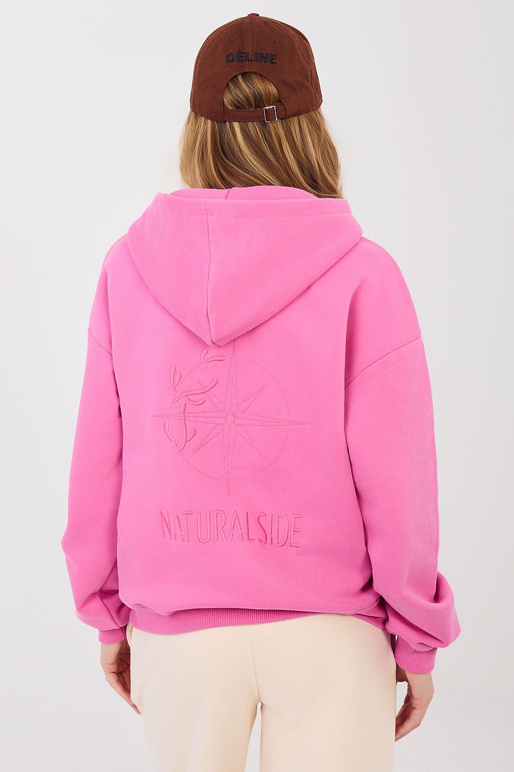 Women Regular Embroidered Zip-Up Hoodie Premium Style-Women Hoodie-LeStyleParfait