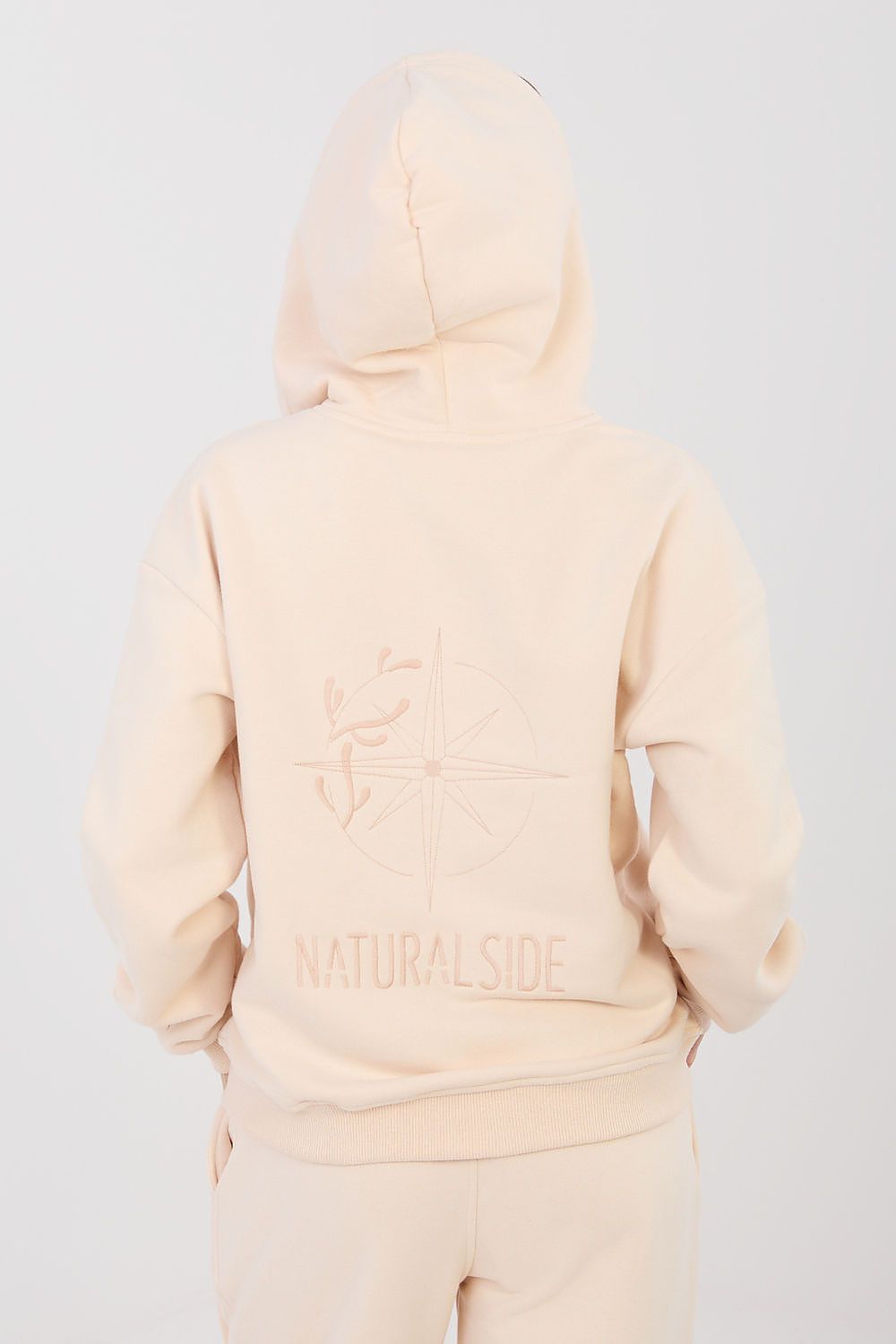 Women Regular Embroidered Zip-Up Hoodie Premium Style-Women Hoodie-LeStyleParfait