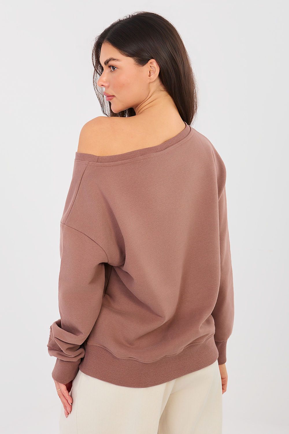 Women Regular Plain-Solid Plain Sweatshirt Essential Style-Women Sweatshirt-LeStyleParfait