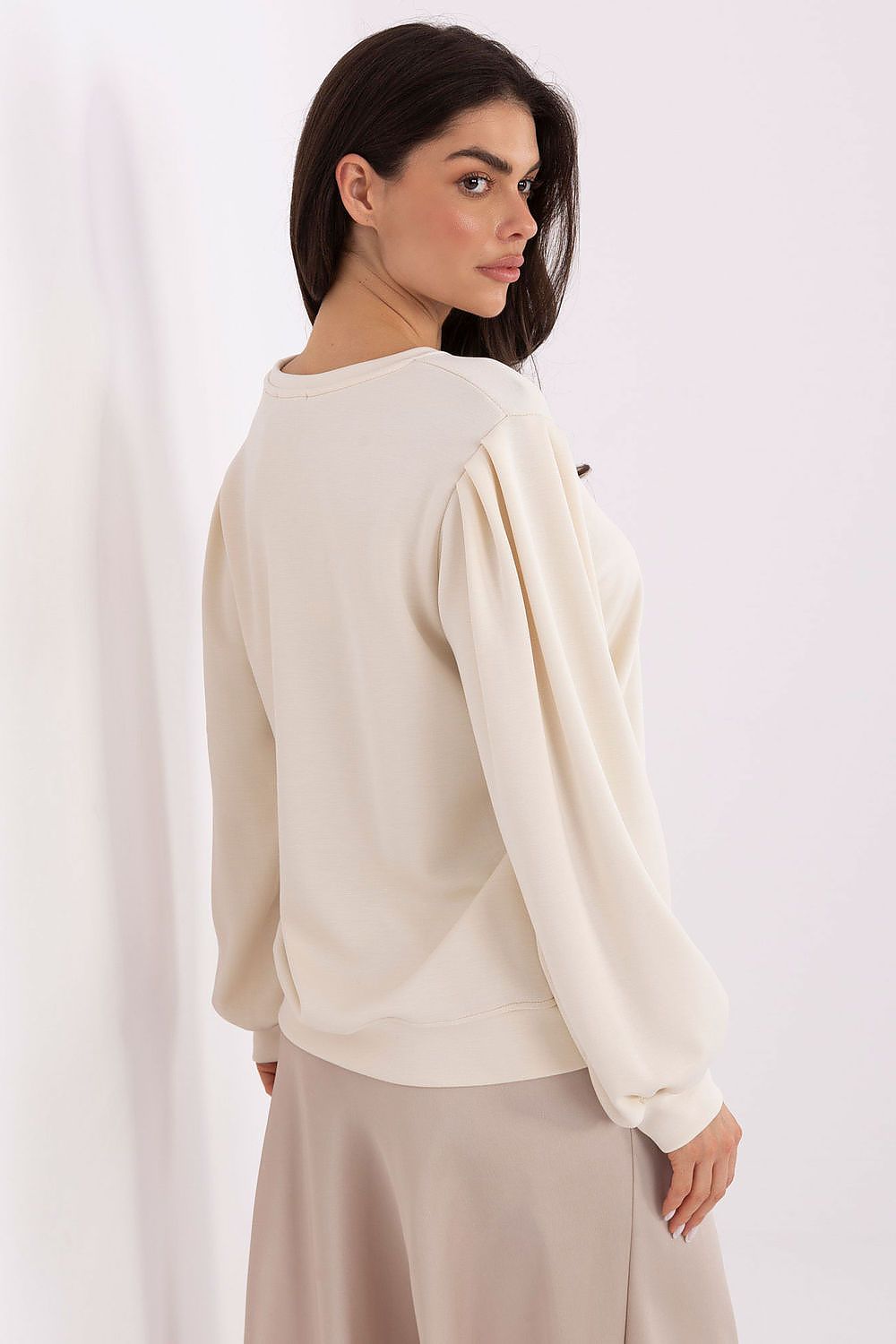Women Regular Plain-Solid Plain Sweatshirt Essential Style-Women Sweatshirt-LeStyleParfait