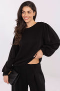Women Regular Plain-Solid Plain Sweatshirt Essential Style-Women Sweatshirt-LeStyleParfait