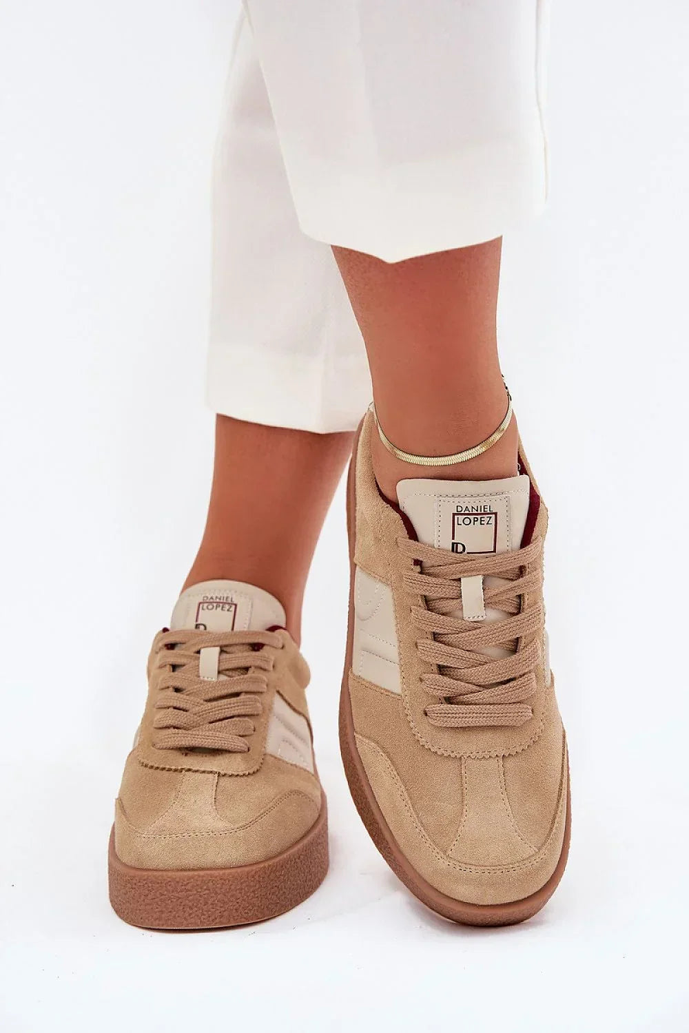 Women Retro Low-Top Sneakers Removable Insole Casual Shoes-women sneakers-LeStyleParfait