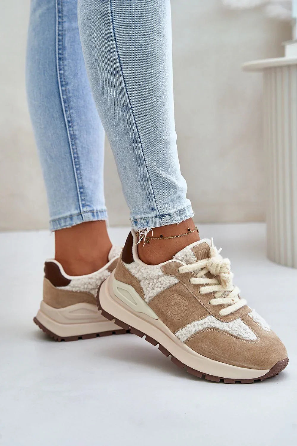 Women Retro Platform Sneakers Insulated Winter Casual Shoes-women sneakers-LeStyleParfait