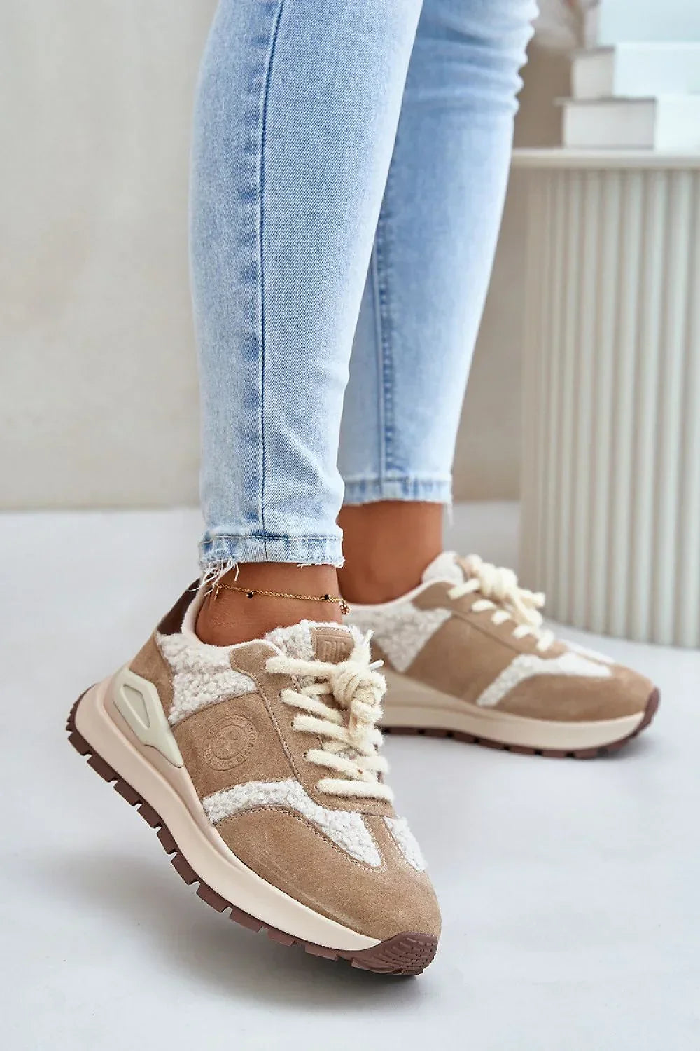 Women Retro Platform Sneakers Insulated Winter Casual Shoes-women sneakers-LeStyleParfait