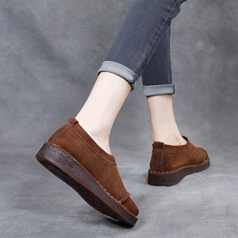 Women's Loafers - Suede Loafers - Shoes - LeStyleParfait Kenya