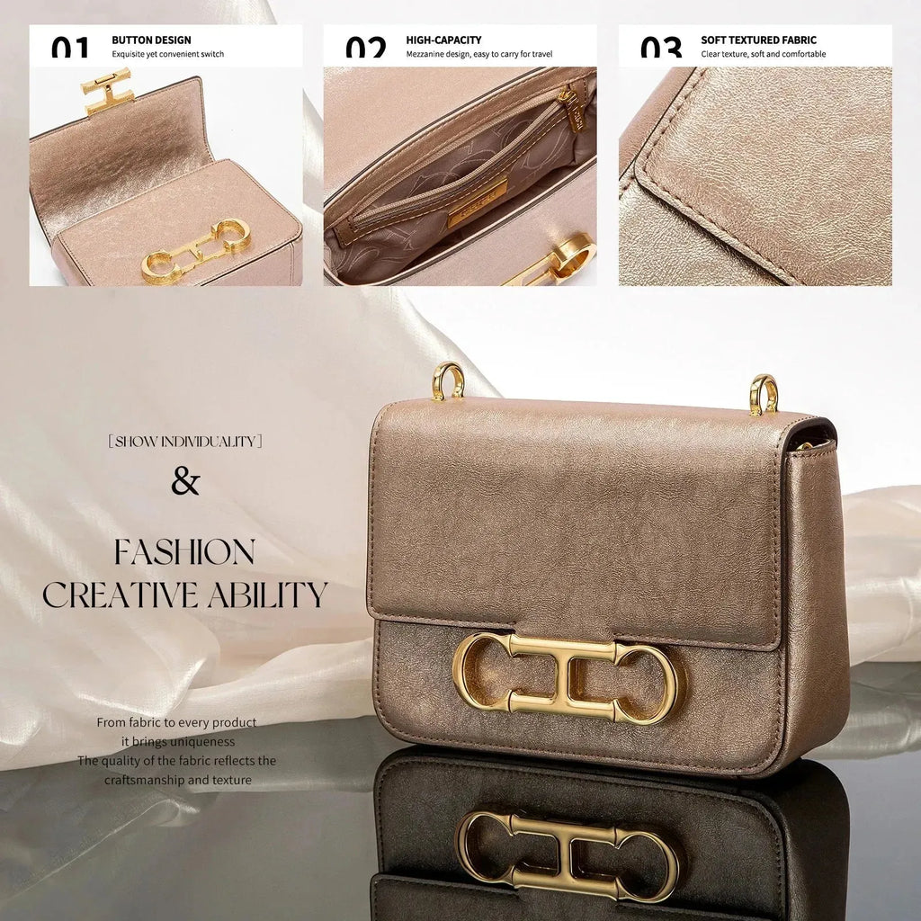 Women Saddle Flip Crossbody Bag - Crossbody Bag - LeStyleParfait