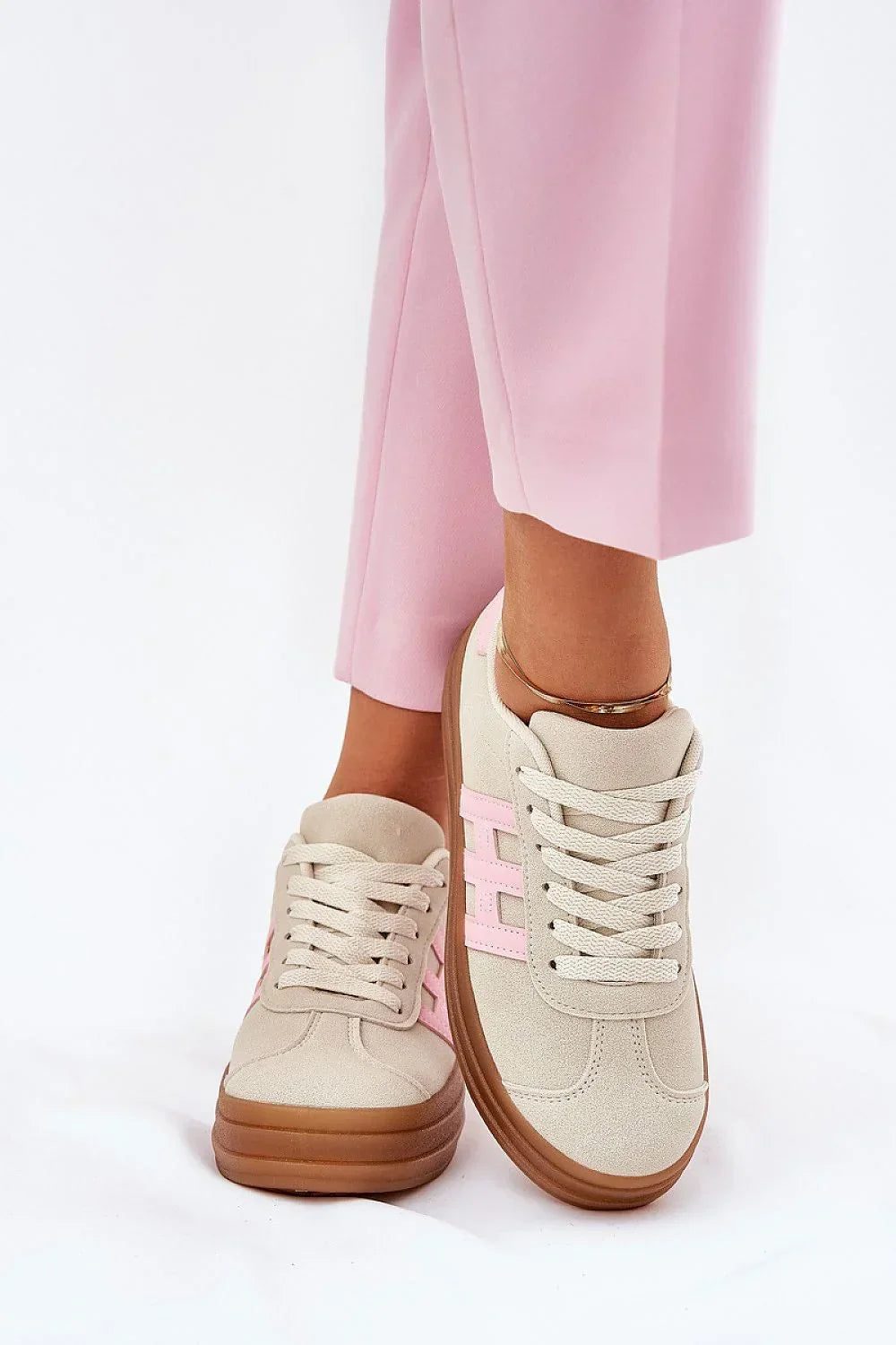 Women Wide Fit Platform Sneakers Casual Travel Comfort Shoes-women sneakers-LeStyleParfait