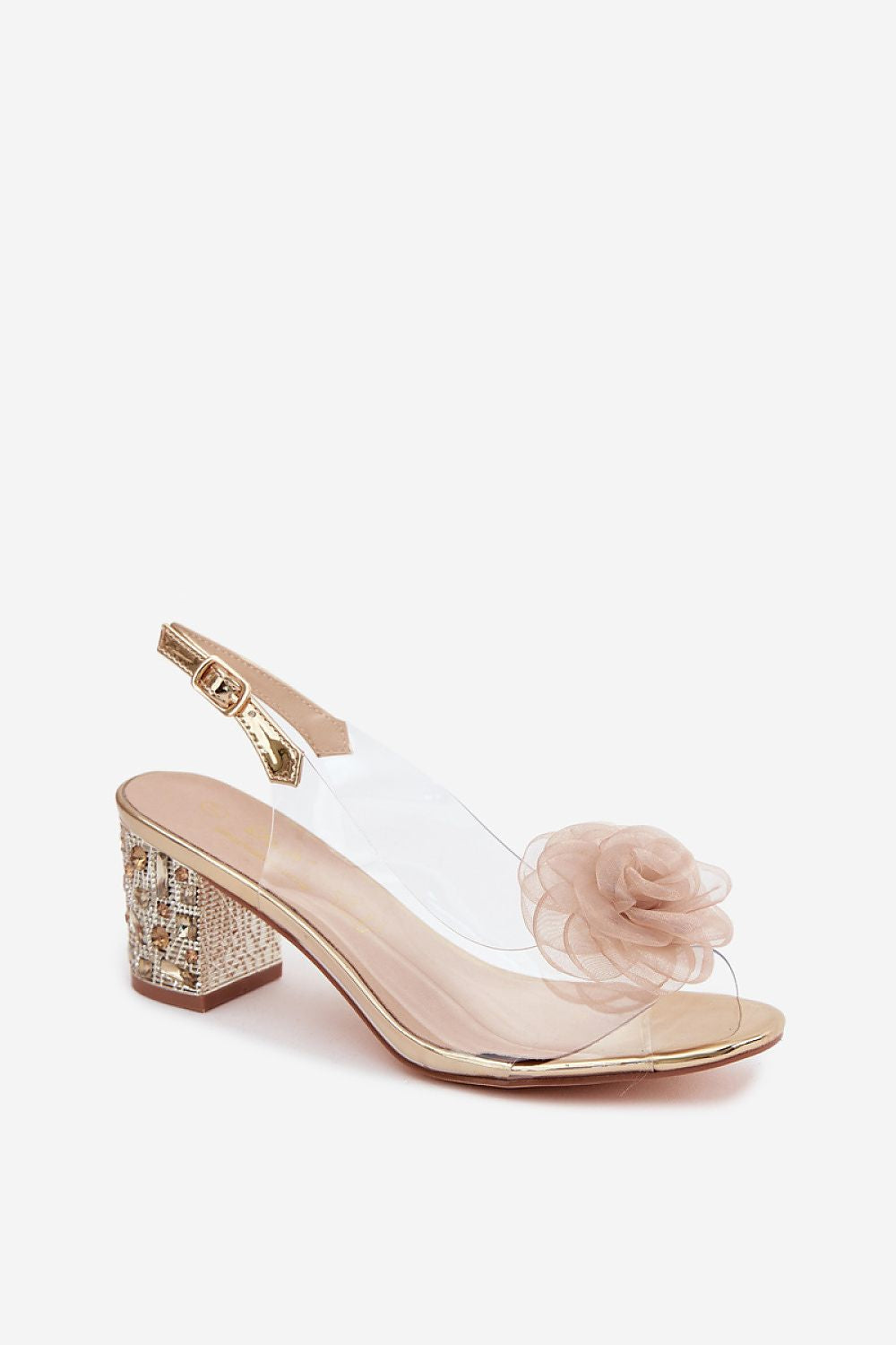 Women’s Adjustable Strap Heel Sandals-Women's Sandals-LeStyleParfait