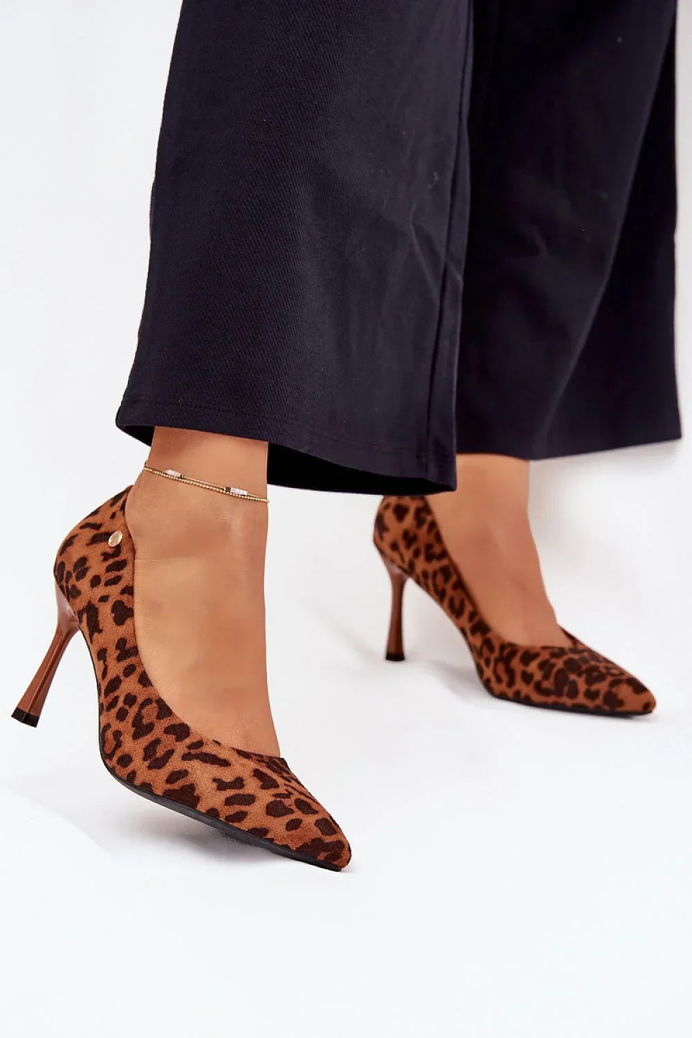 Escarpins Femme à imprimé animalier et talon aiguille-Escarpins Femme-LeStyleParfait