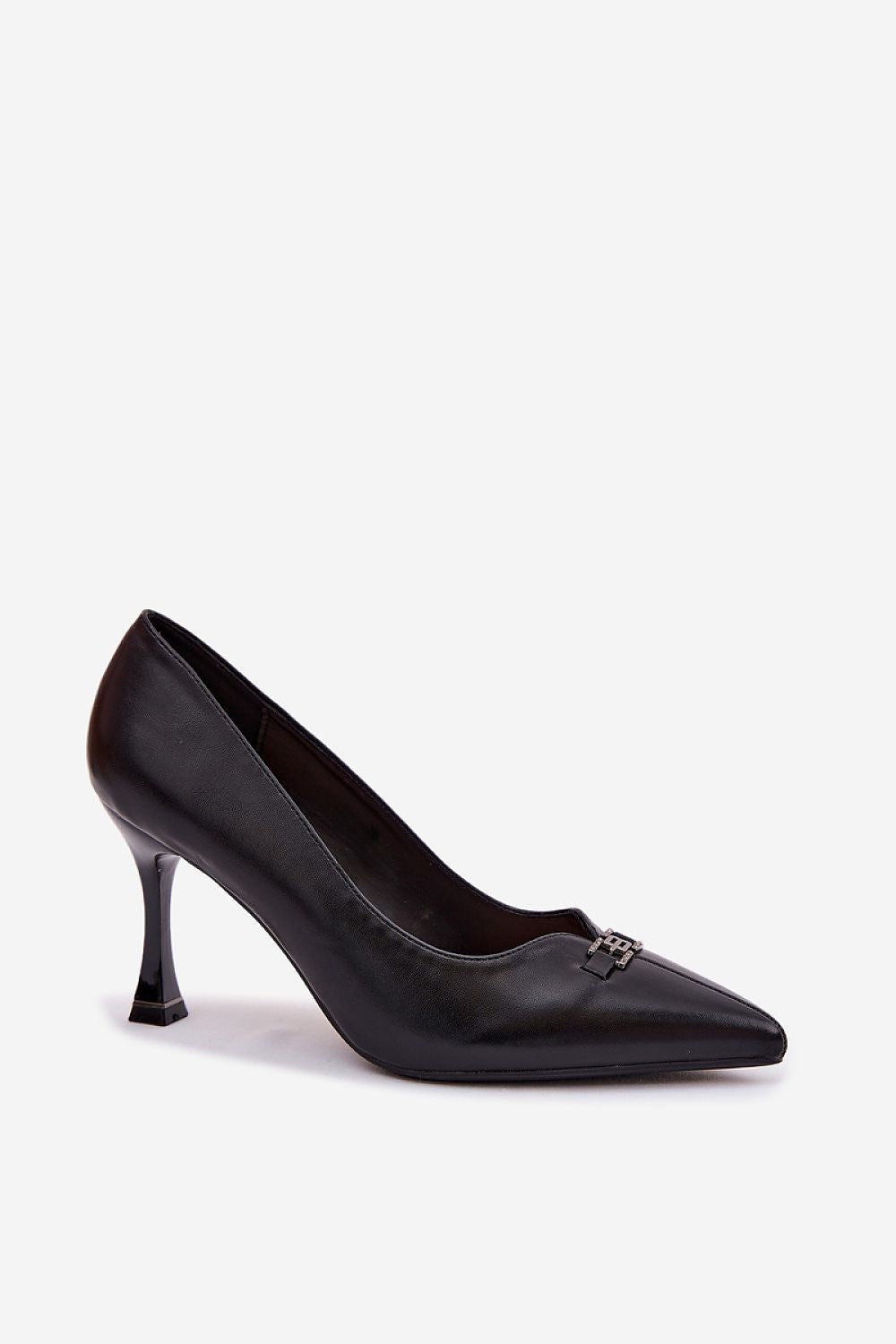 Escarpins Femme noirs à bout pointu et talon aiguille-Escarpins Femme-LeStyleParfait