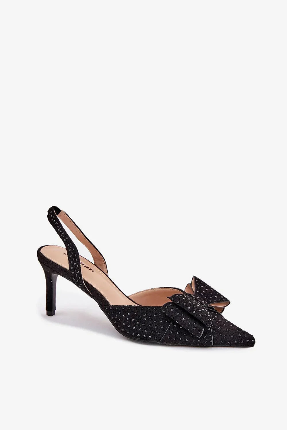 Escarpins Femme à nœud, bride arrière et talon aiguille-Escarpins Femme-LeStyleParfait
