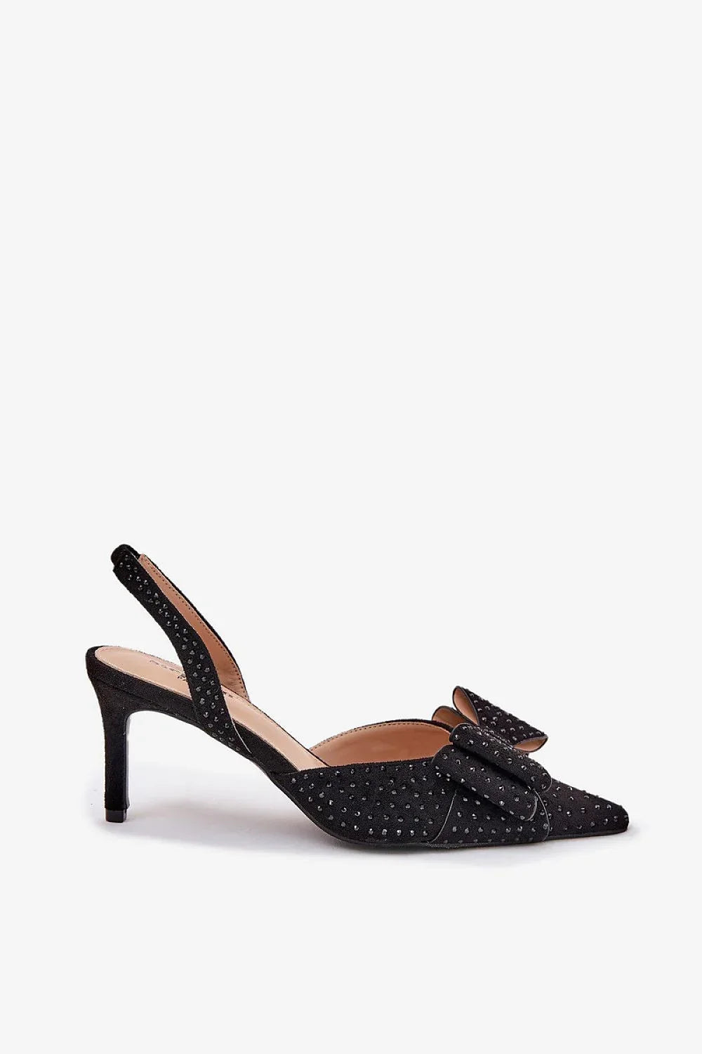 Escarpins Femme à nœud, bride arrière et talon aiguille-Escarpins Femme-LeStyleParfait