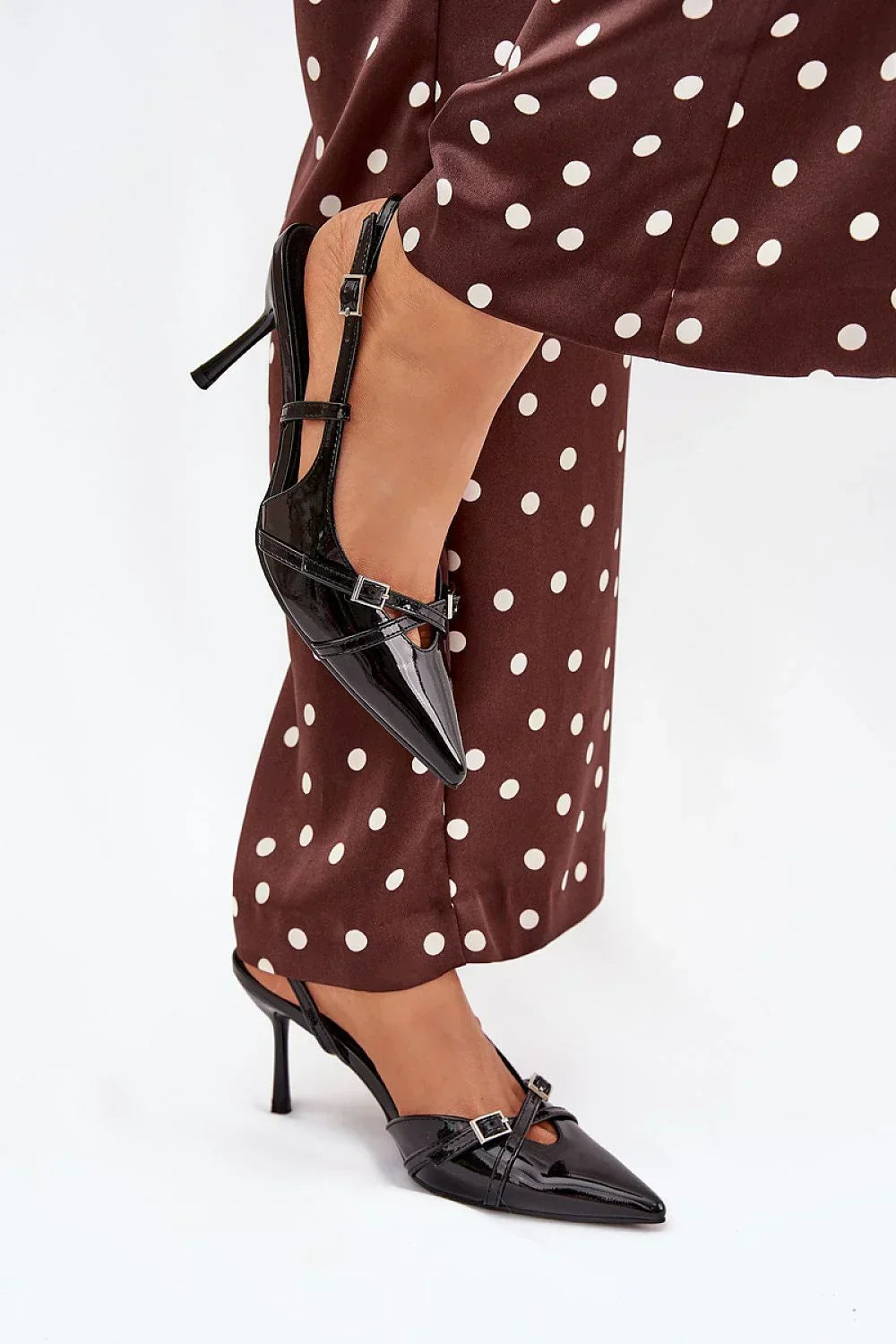 Escarpins Femme à bout pointu, bride arrière et talon aiguille-Escarpins Femme-LeStyleParfait