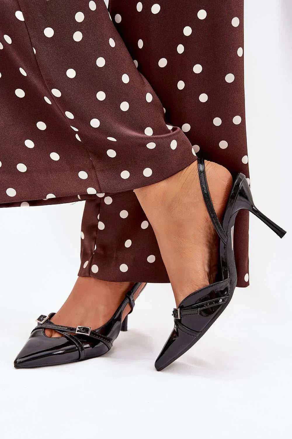 Escarpins Femme à bout pointu, bride arrière et talon aiguille-Escarpins Femme-LeStyleParfait