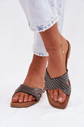 Women’s Casual Flat Slip-On Sandals-Women's Sandals-LeStyleParfait
