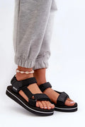 Women’s Casual Velcro Platform Sandals-Women's Sandals-LeStyleParfait