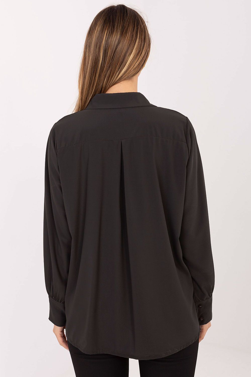 Women's Classic Polyester Shirt — Brown-LeStyleParfait